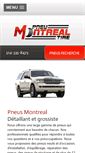 Mobile Screenshot of montrealtires.com